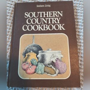 Vintage Southern Living Country Cookbook by Lena E. Sturges Hardcover 1975